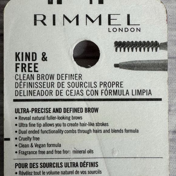 Rimmel Kind & Free Eyeliner Pencil, 003 Warm Brown, 0.35 oz Lot of 2 - Picture 5 of 5